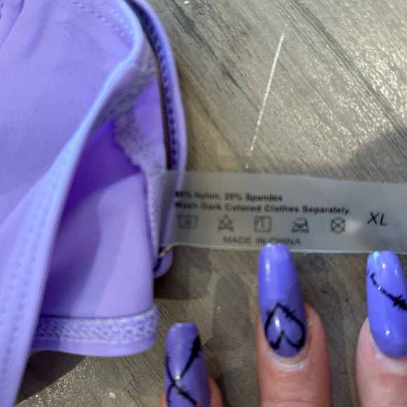 Purple bikini top - Picture 5 of 8